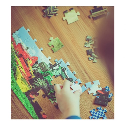 do a puzzle in verbal behavior  category